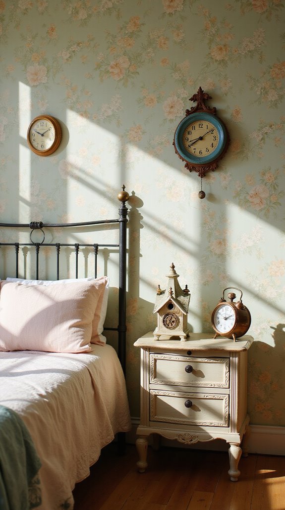 whimsical vintage clock guide