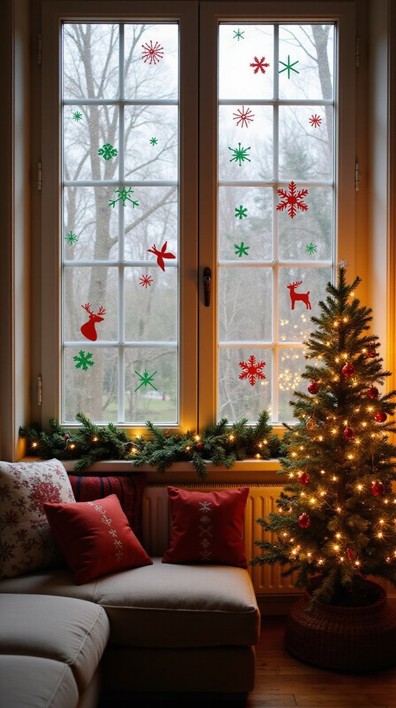 whimsical window clings magic