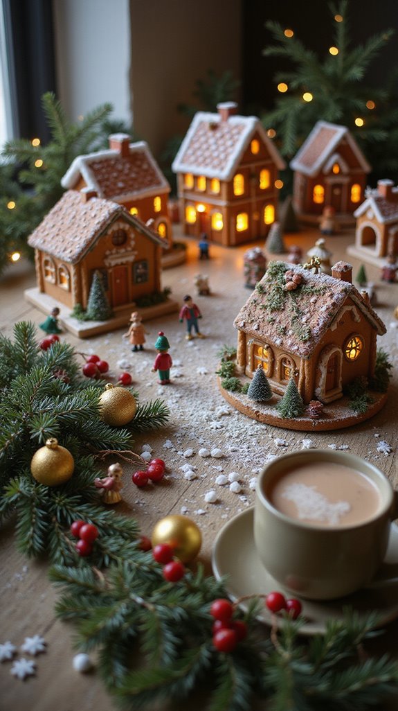 whimsical winter wonderland display