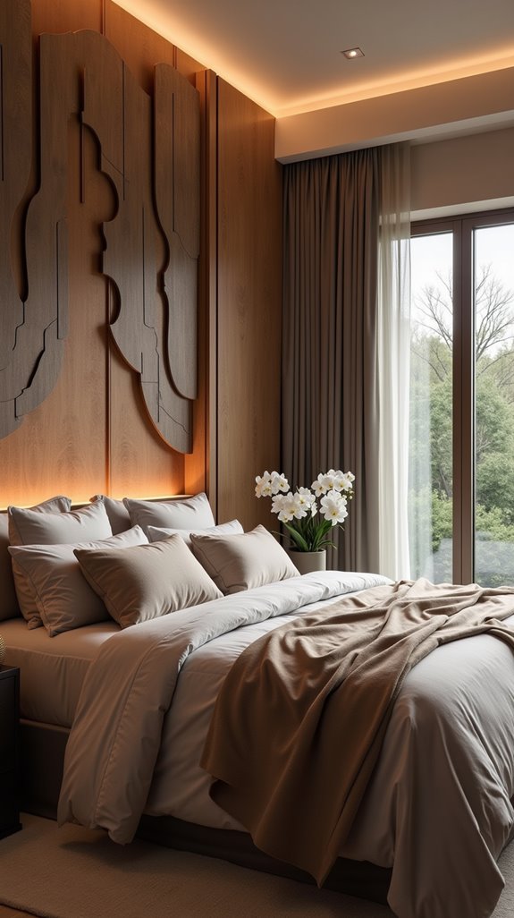 artistic headboard style options