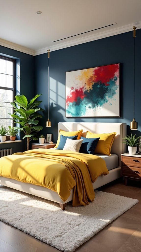 bold colors transform bedrooms