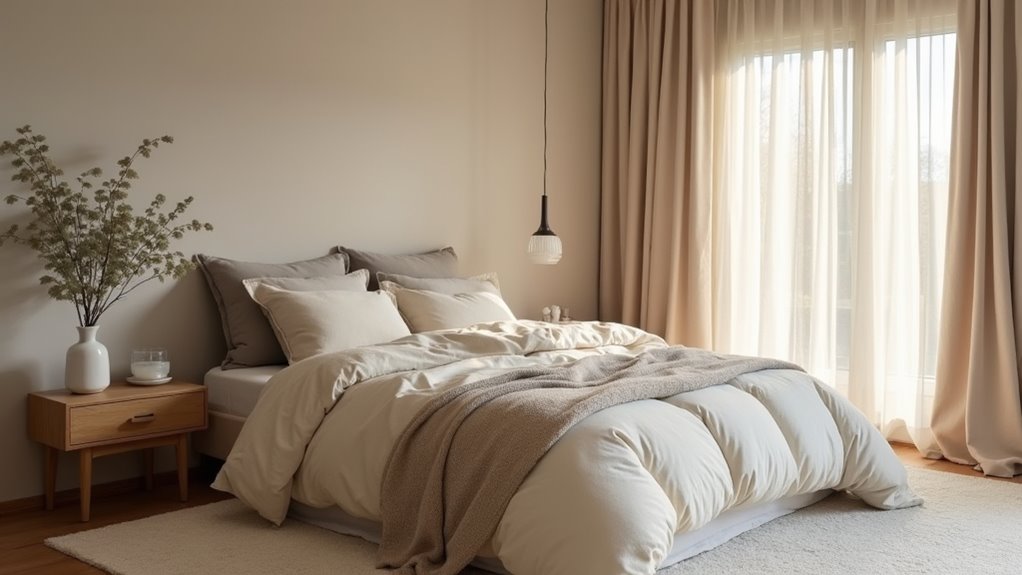 calming neutral bedroom designs