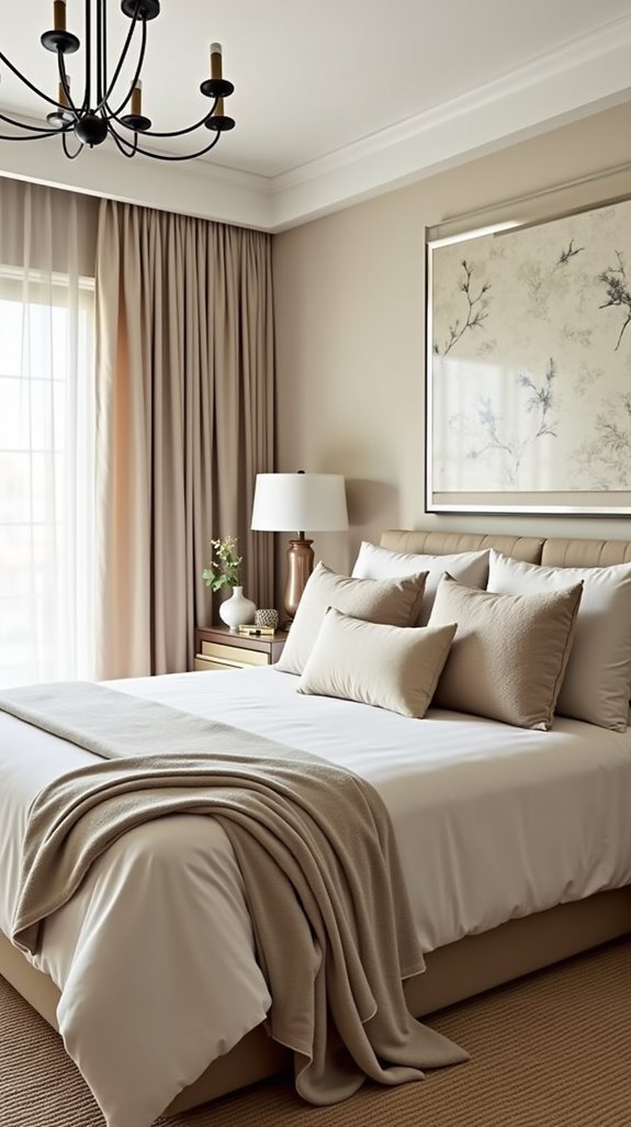chic bedding color combinations