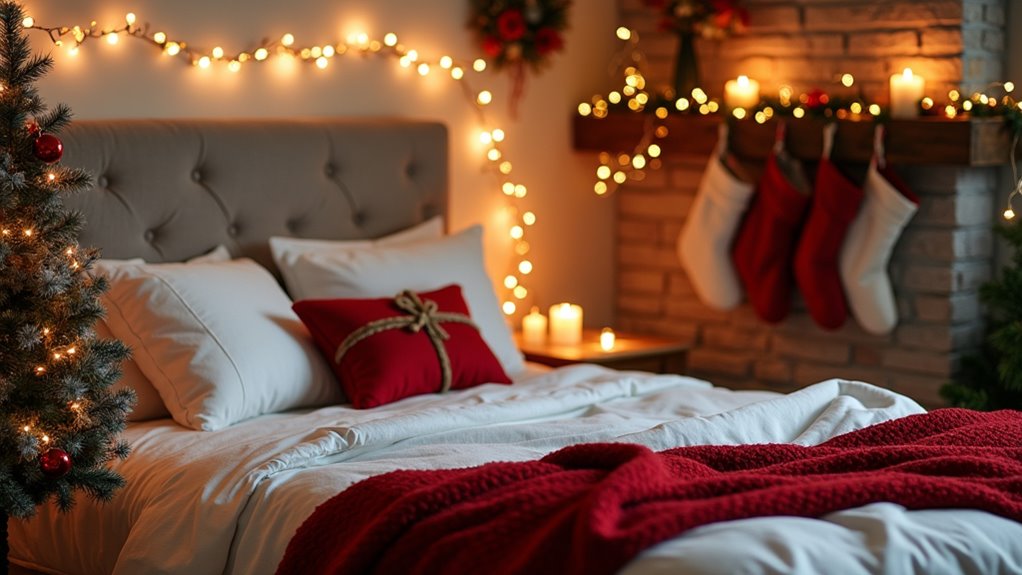 christmas bedroom decor ideas
