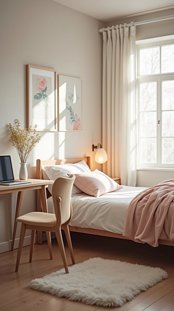 compact workstation for guests