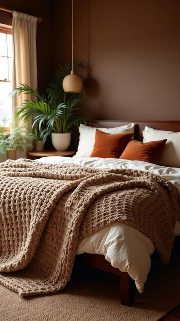 cozy earthy brown sanctuary