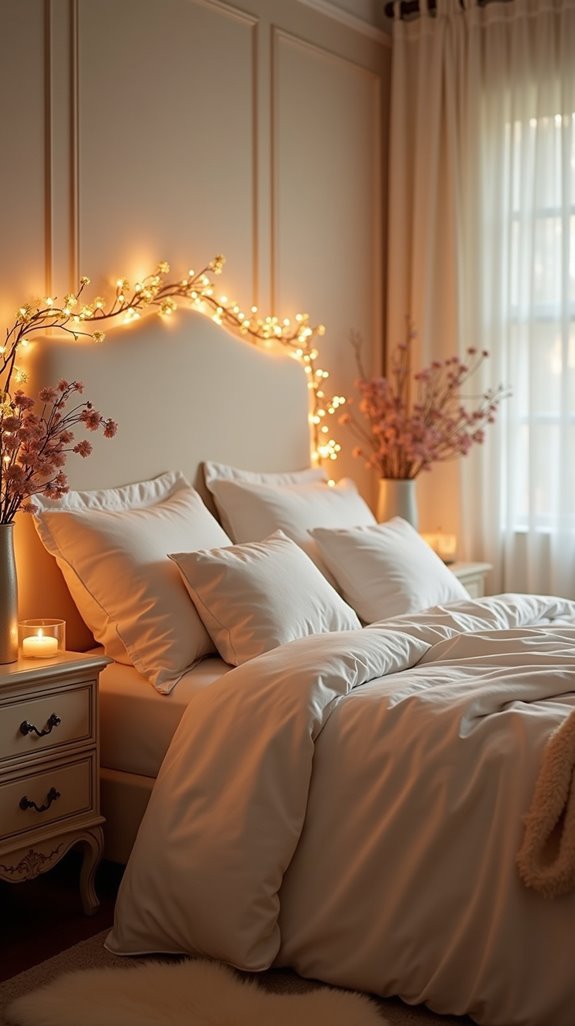 dreamy fairy light ambiance