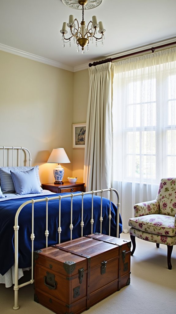 elegant vintage bedroom decor