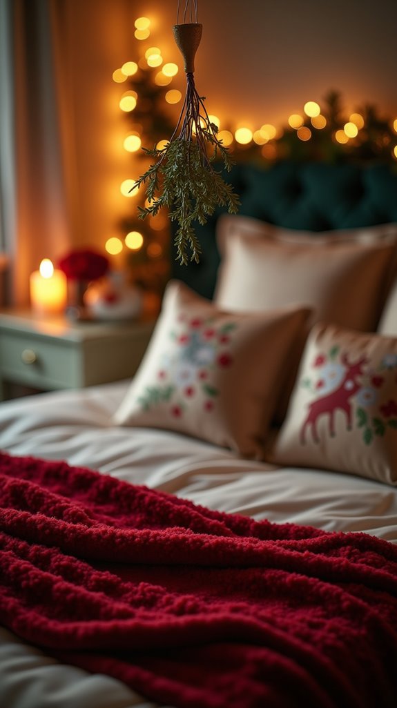 enchanting bedside mistletoe magic
