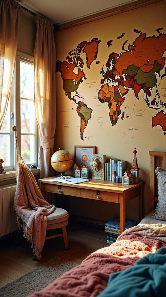 explore with travel decor