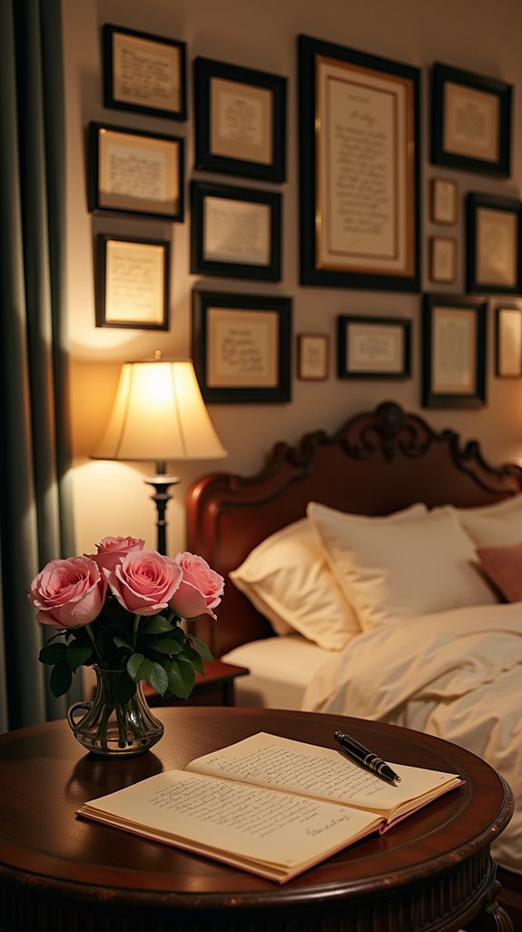 gallery wall of love