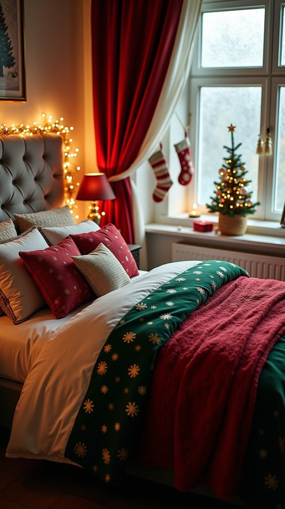 holiday themed bedding ideas