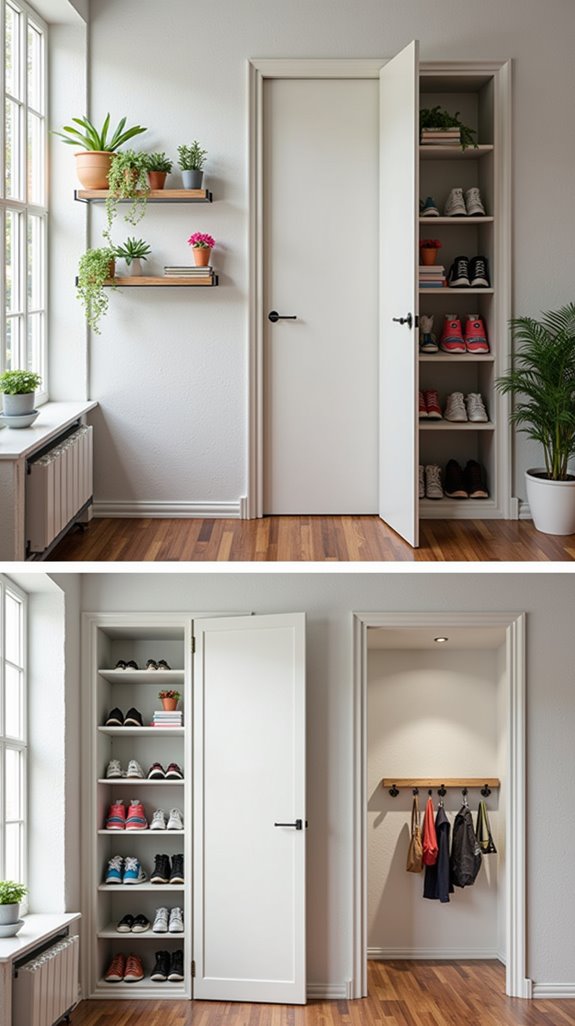 maximize storage with doors