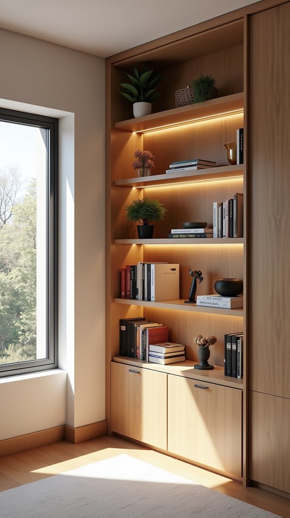 maximize vertical storage space