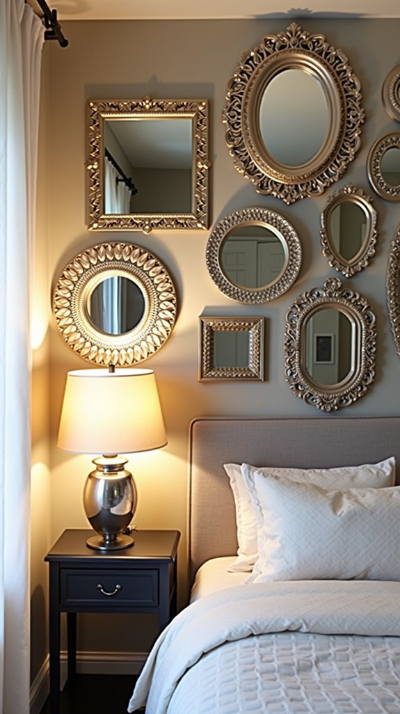 mirror gallery wall ideas