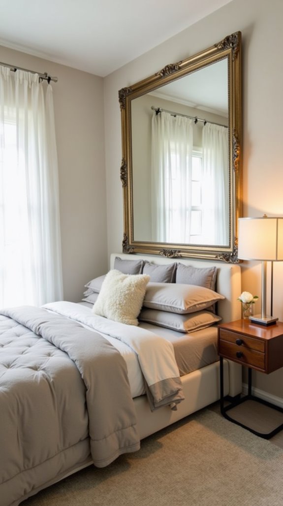 mirrors create expansive illusions