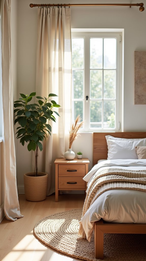 natural materials create warmth