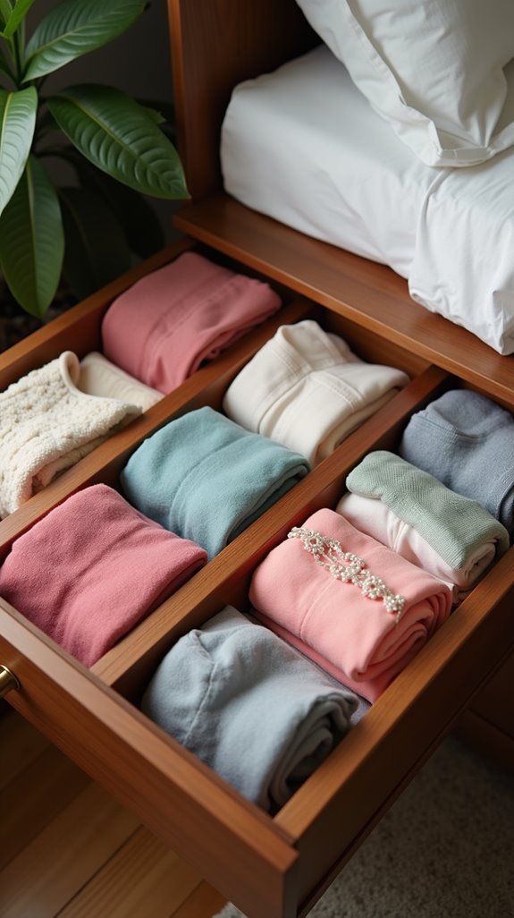 organize with drawer dividers