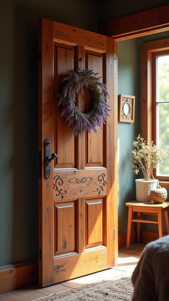 rustic wood stain beauty