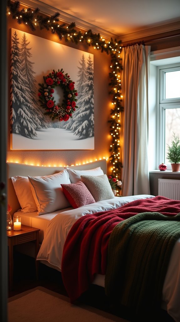 seasonal wall art transformation