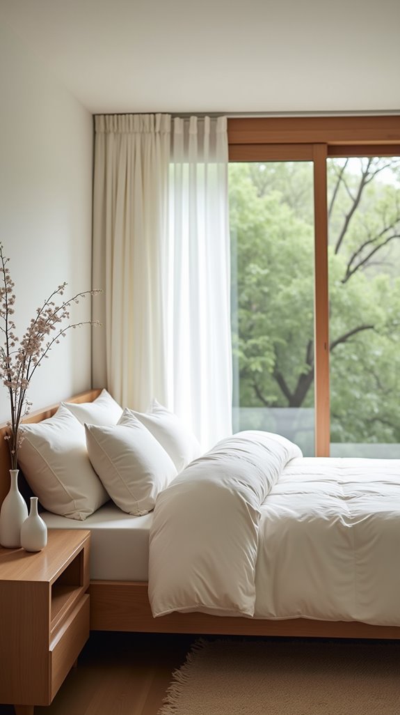 serene minimalist bedroom design