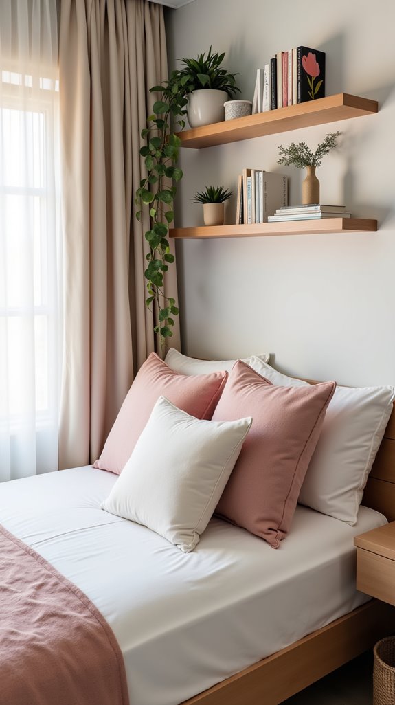 smart storage enhances guest rooms