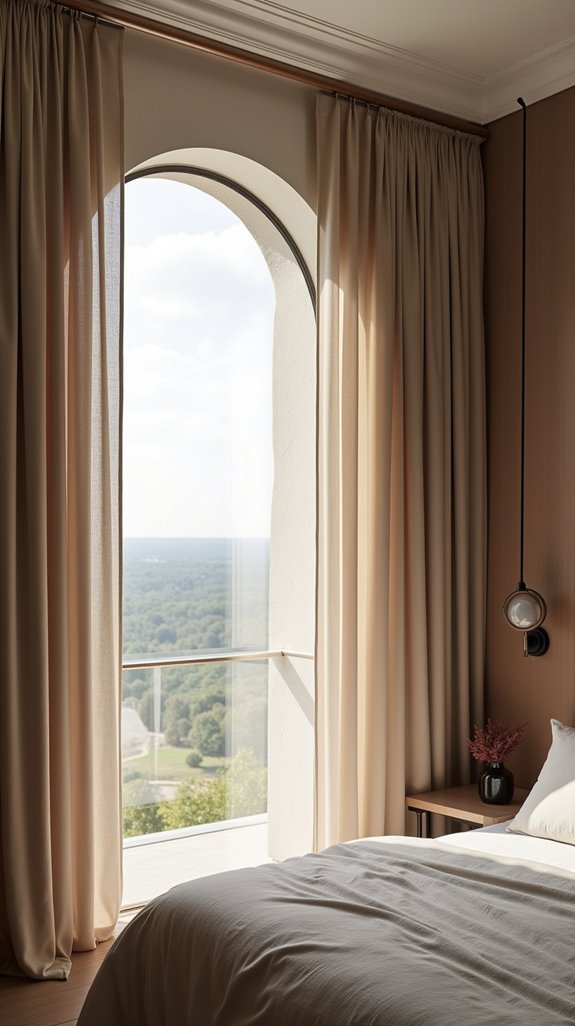 stylish functional curtain dividers