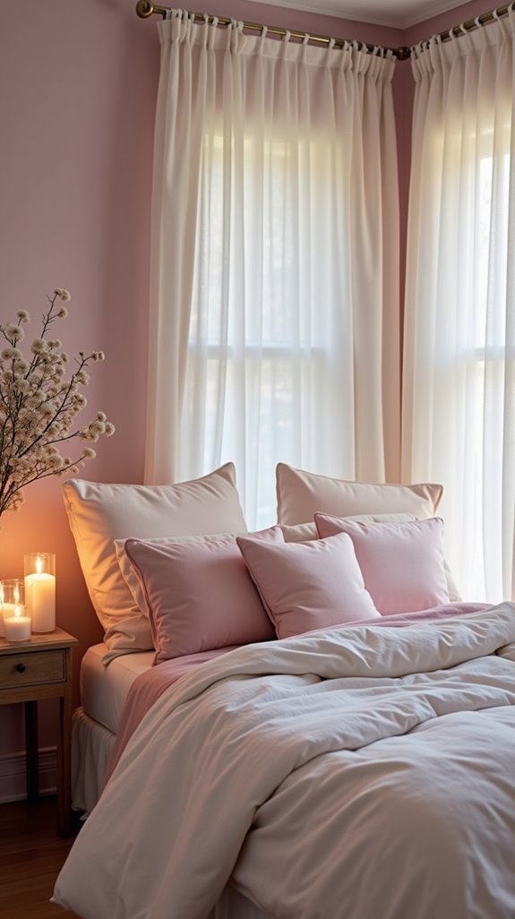 subtle color palettes create tranquility