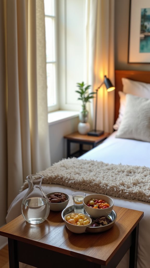 thoughtful snack station design