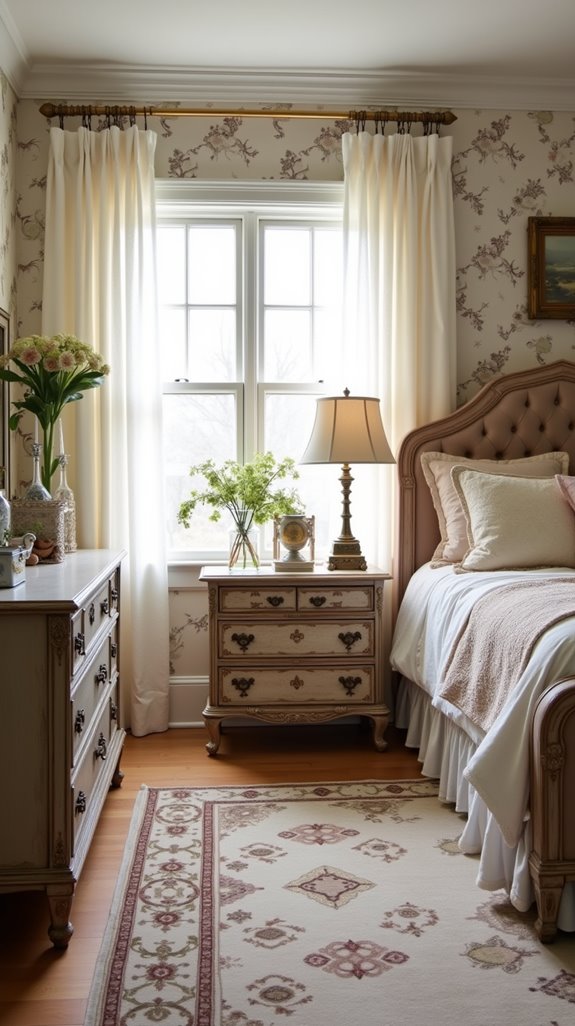 timeless vintage bedroom decor