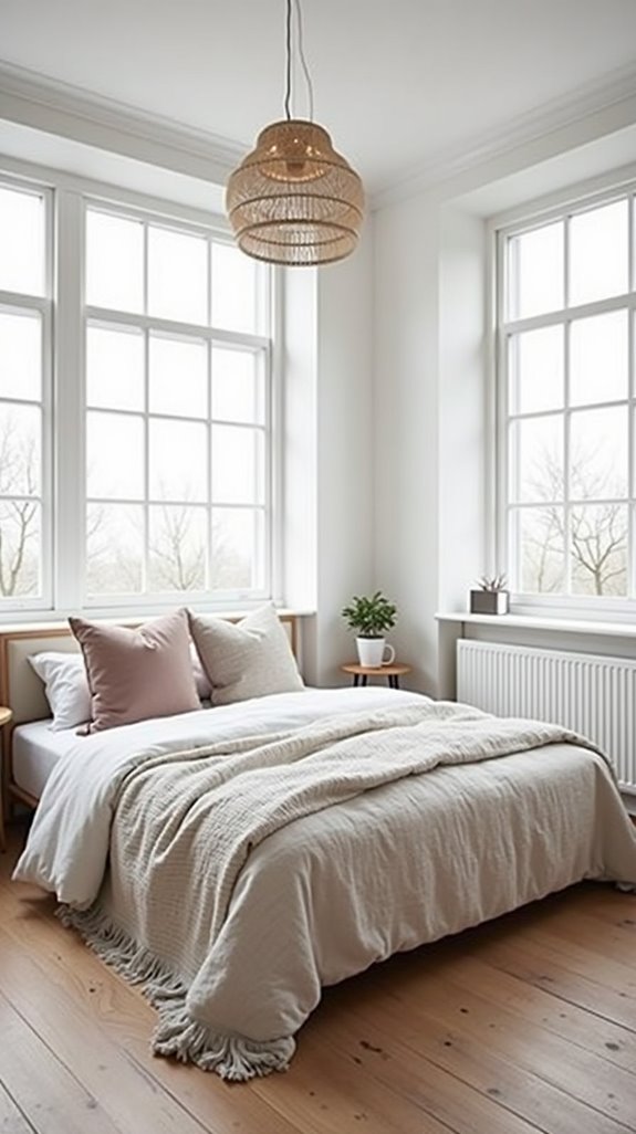 tranquil minimalist scandinavian design