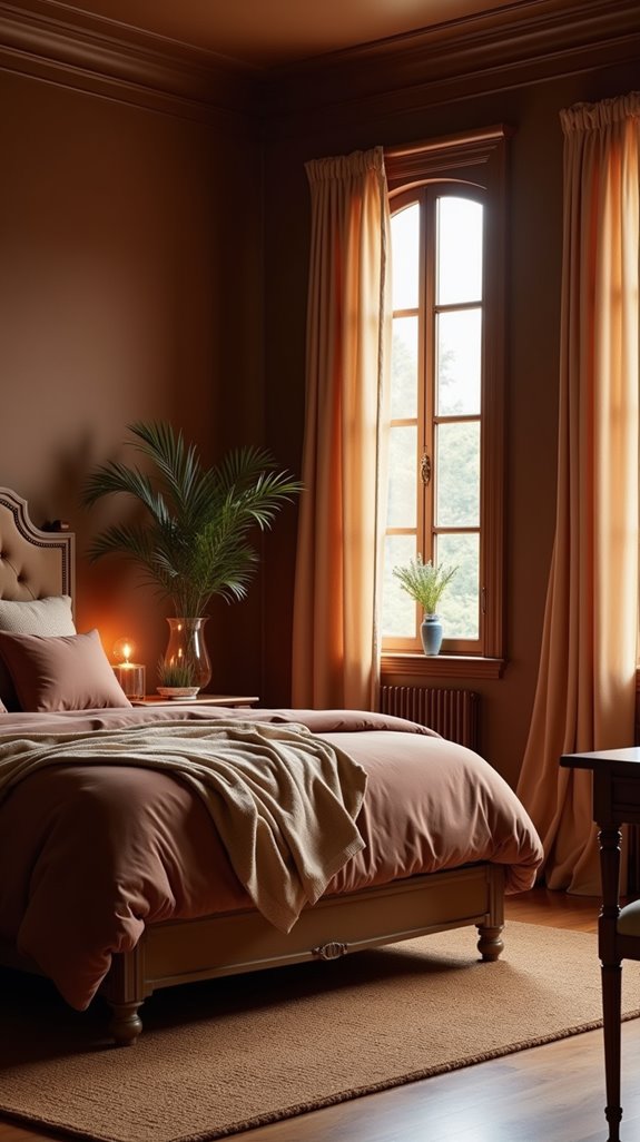 transformative brown curtain elegance