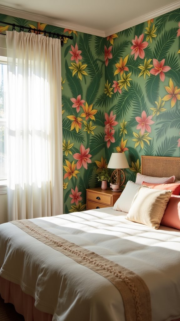 tropical bedroom transformation guide