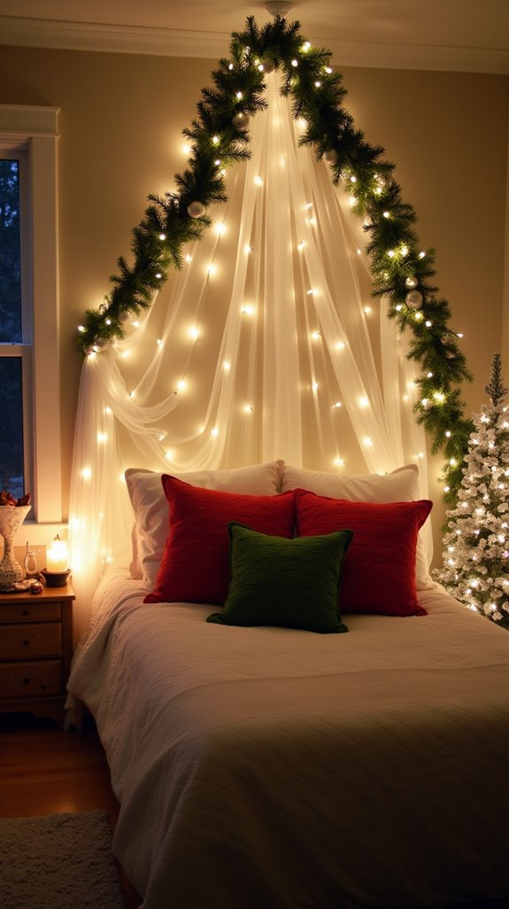twinkling fairy lights holiday transformation