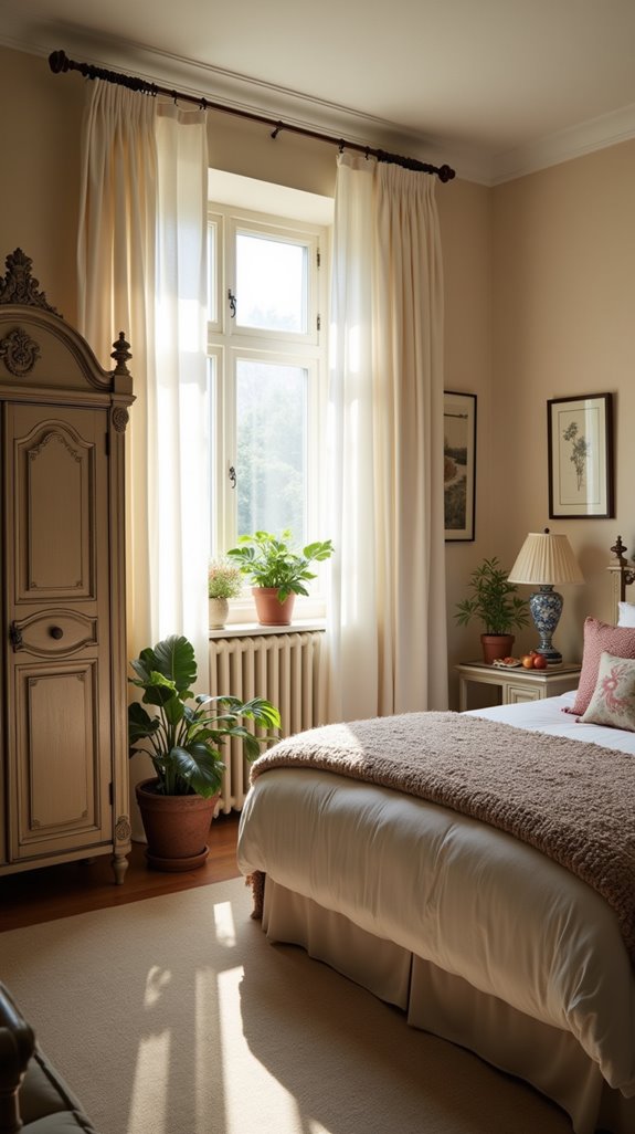 vintage furniture enhances aesthetics