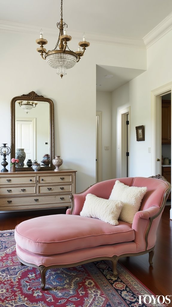 vintage treasures enhance bedrooms