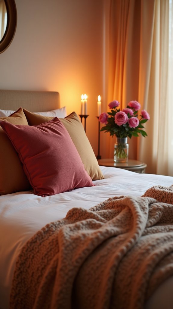 warm cozy bedroom retreat