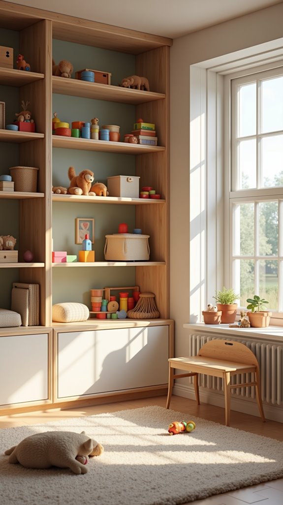 accessible toy organization solution