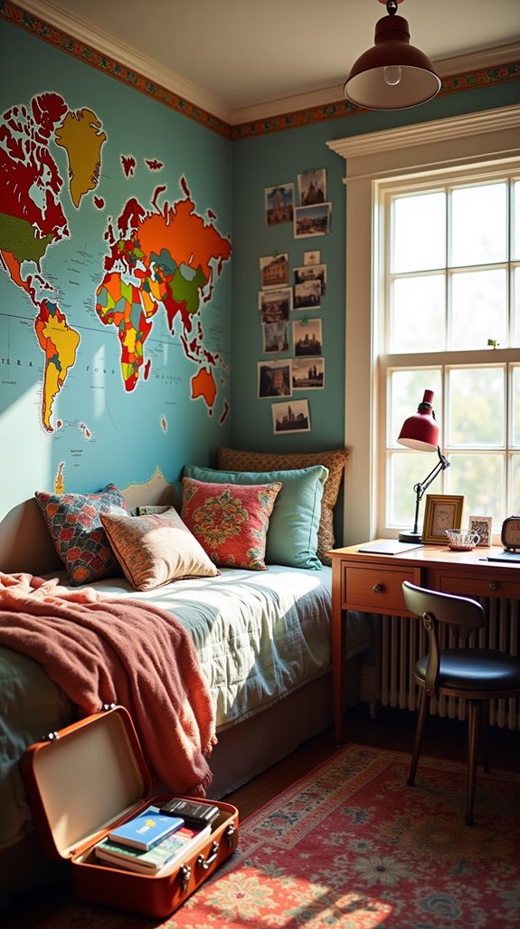 adventure inspired global bedroom design