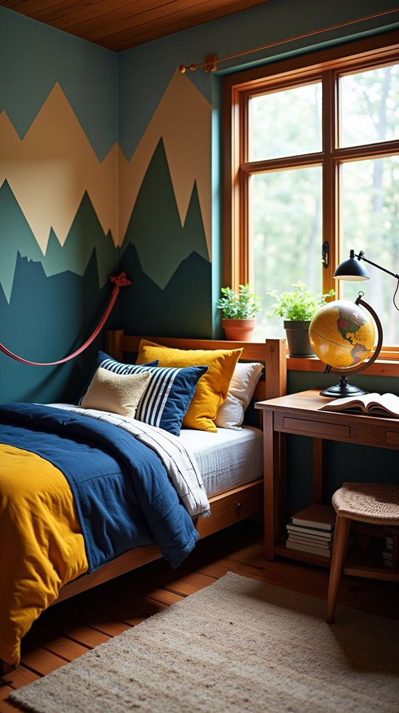 adventure inspired room decor
