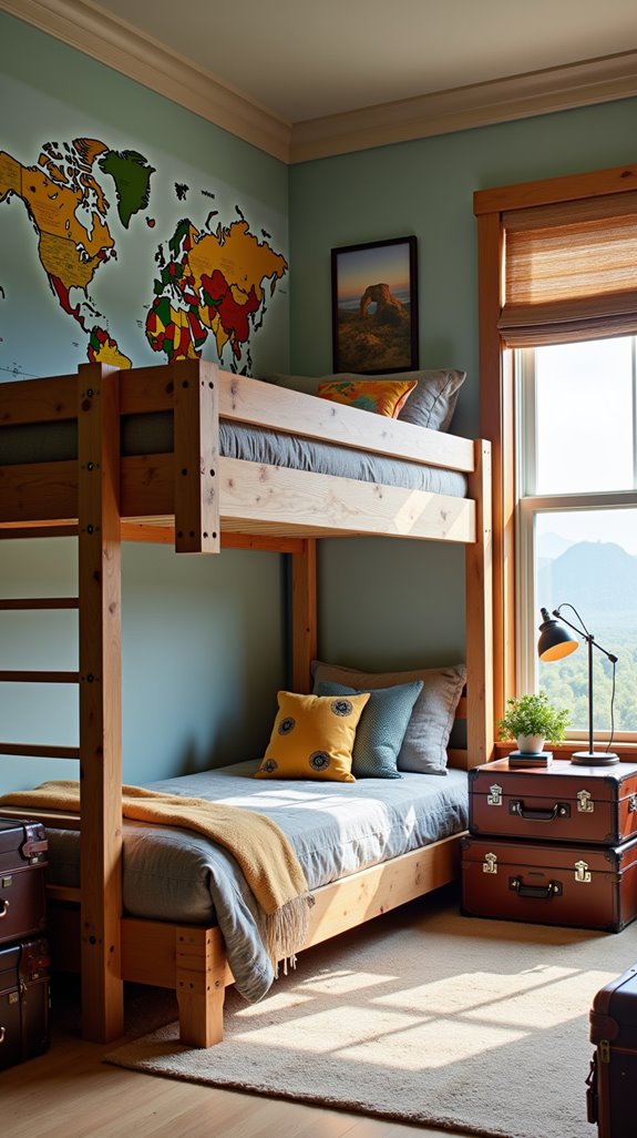 adventure themed teen bedroom design