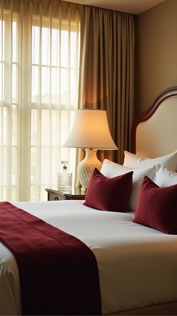 ambient lighting enhances atmosphere