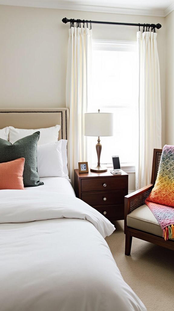 ample charging stations provided