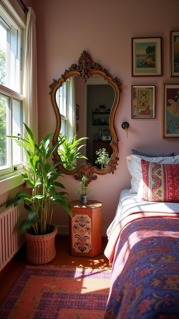 artistic mirrors enhance light