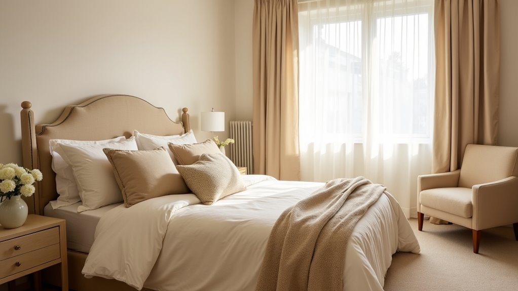 beige bedroom timeless appeal