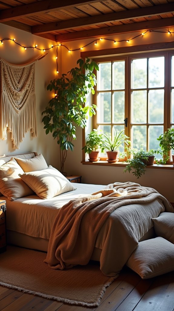 bohemian bedroom design ideas