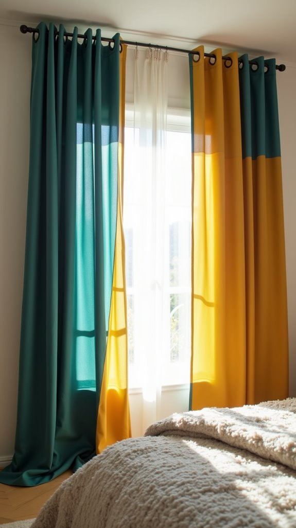 bold and vibrant decor