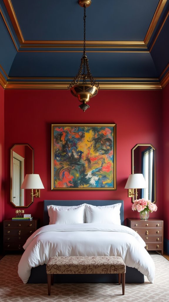 bold colors vibrant atmosphere