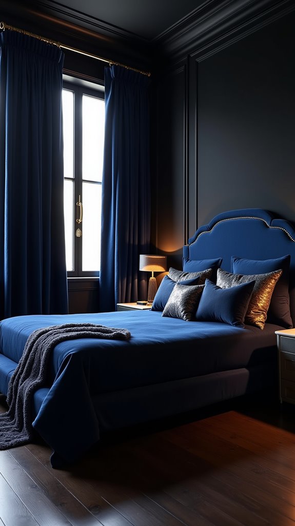 bold curtains define space