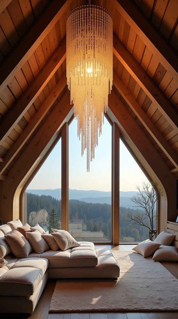 bold lighting for ambiance